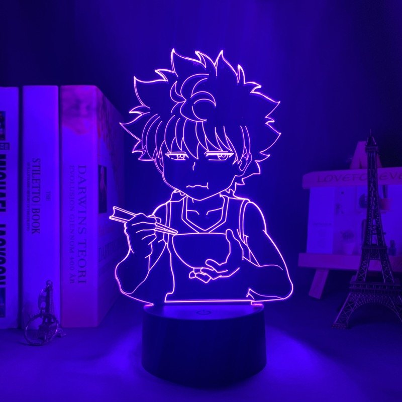 Killua Munching 3D LED Lamp