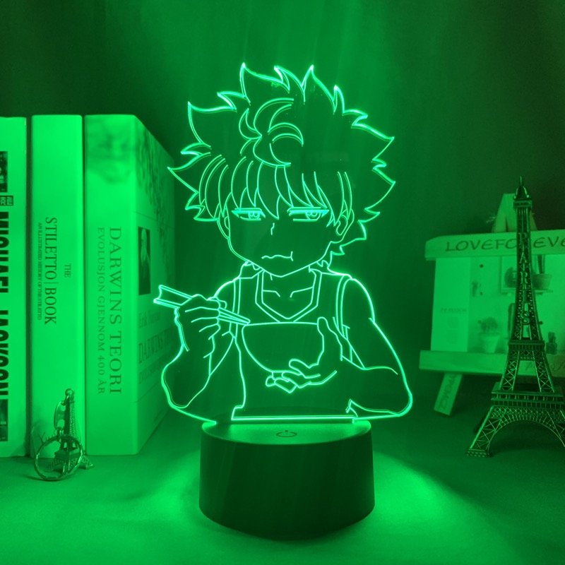 Killua Munching 3D LED Lamp