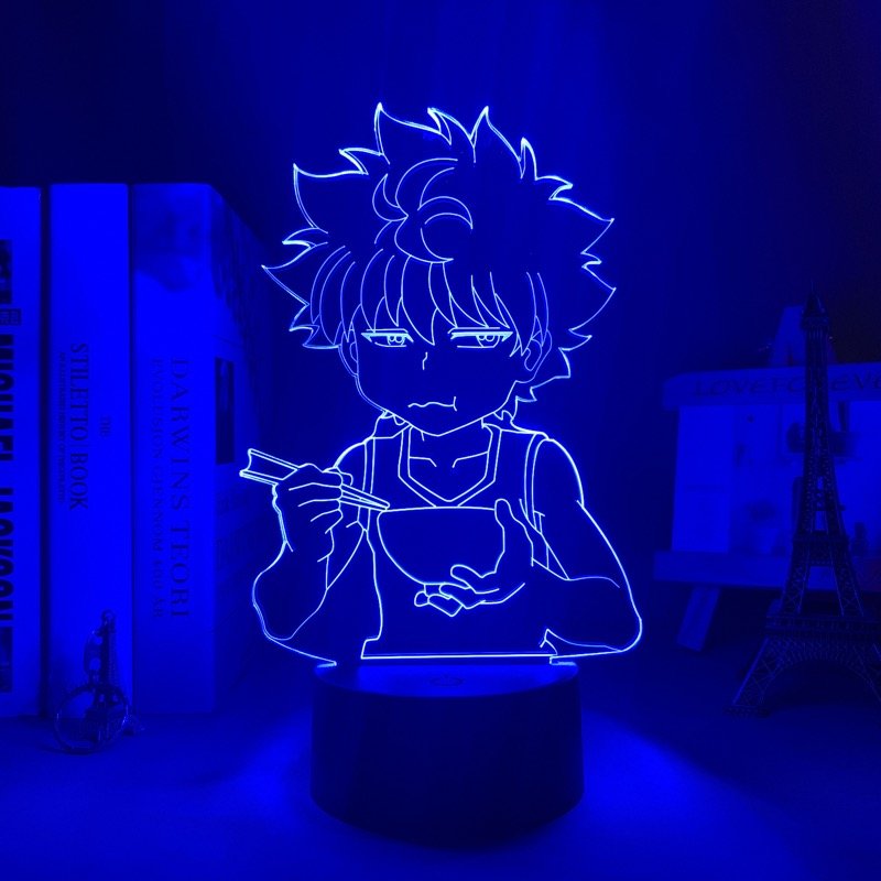 Killua Munching 3D LED Lamp