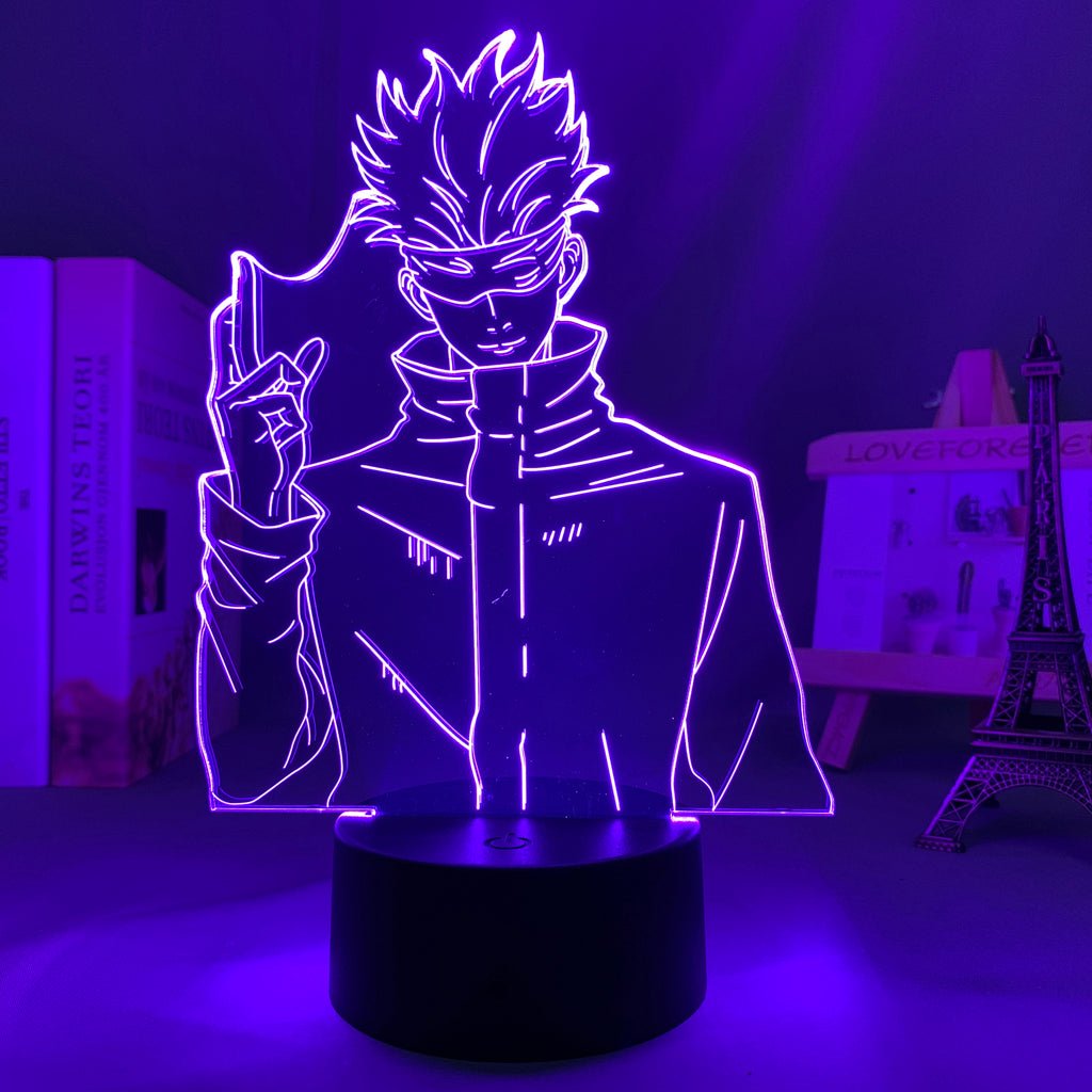 Satoru Gojo 3D LED Lamp