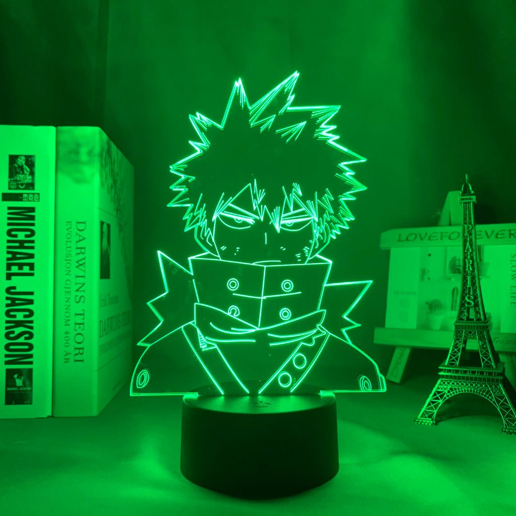 Katsuki Bakugo 3D LED Lamp
