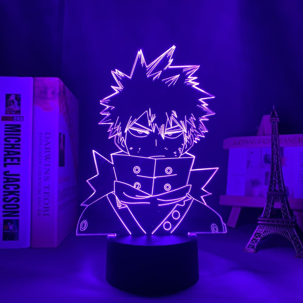Katsuki Bakugo 3D LED Lamp