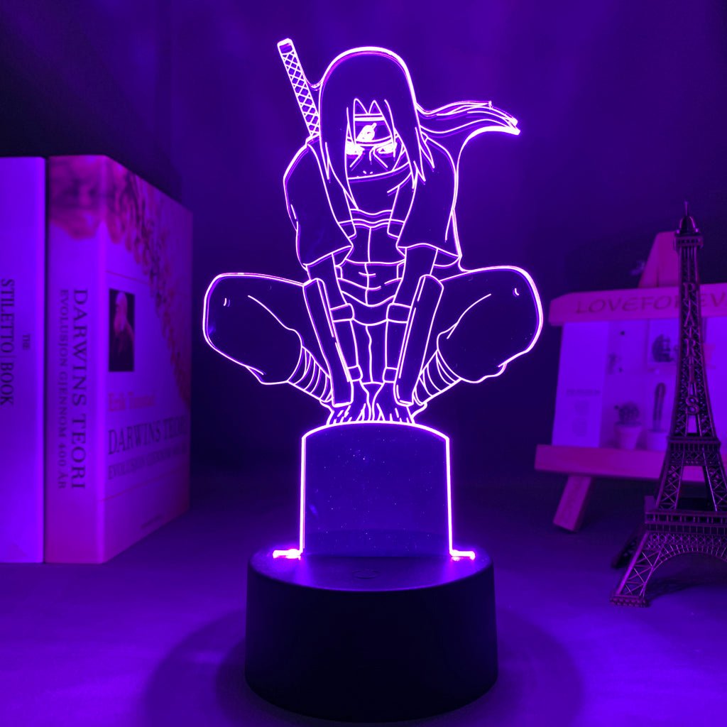 Itachi Uchiha 3D LED Lamp