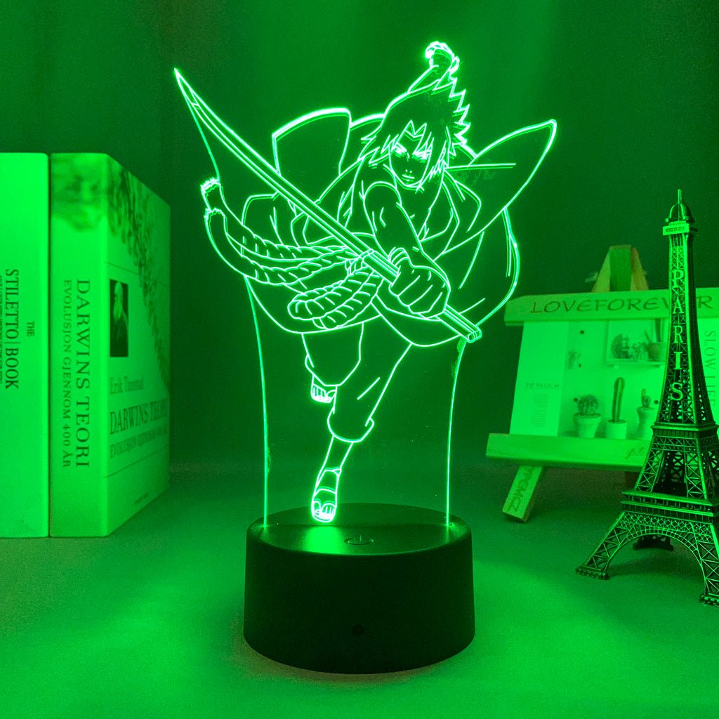 Sasuke Uchiha 3D LED Lamp