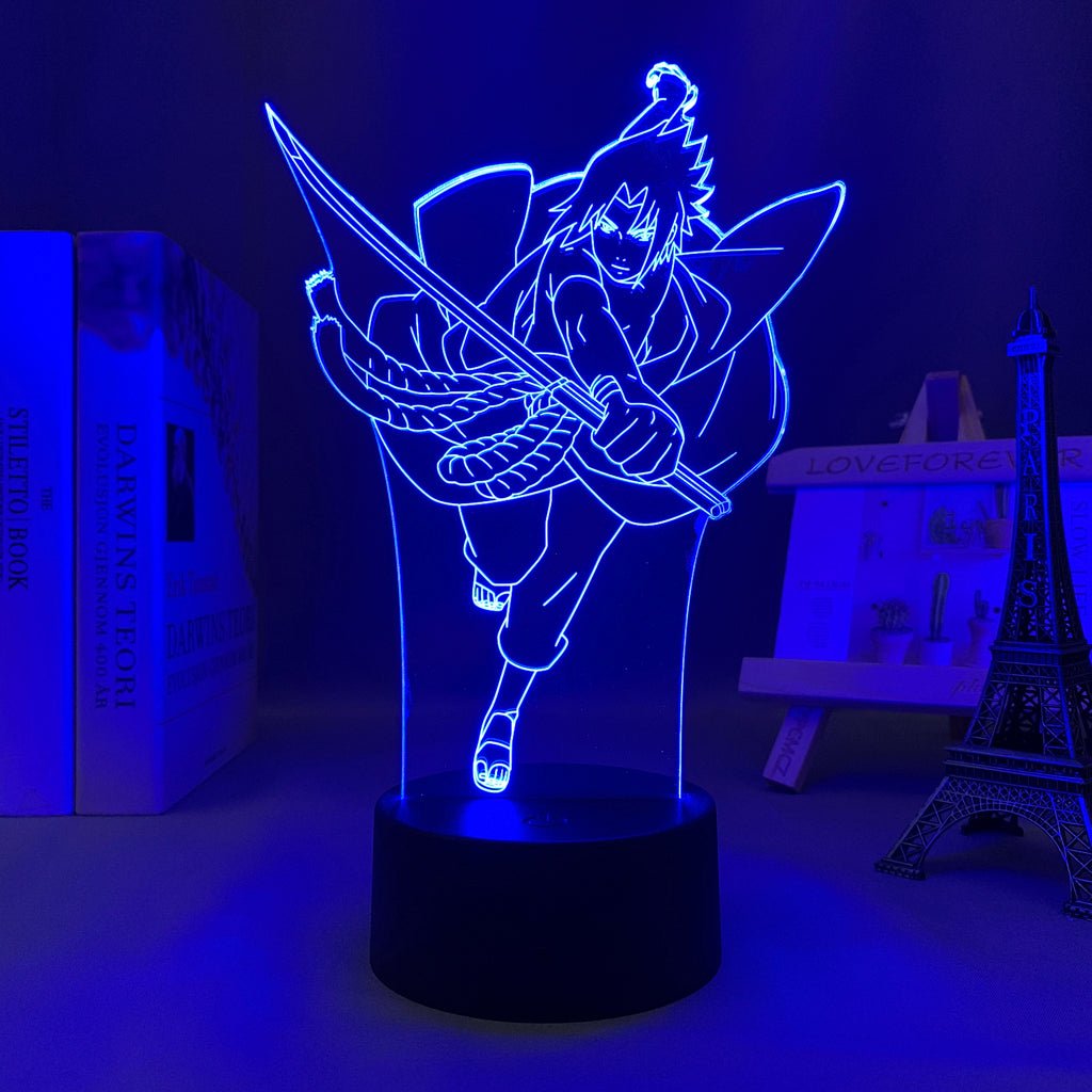 Sasuke Uchiha 3D LED Lamp