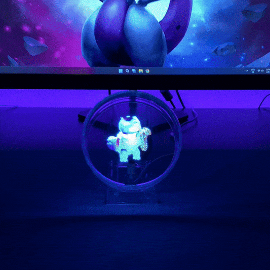 HoloScreen Mini Desktop Hologram Fan