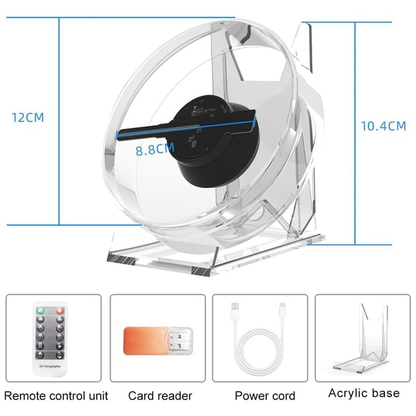 HoloScreen Mini Desktop Hologram Fan