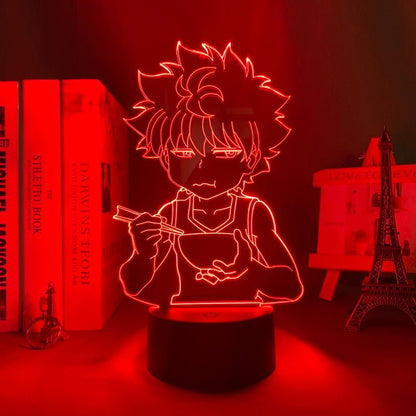 Killua Munching 3D LED Lamp