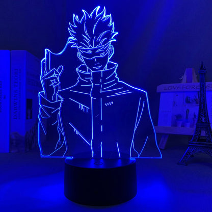 Satoru Gojo 3D LED Lamp