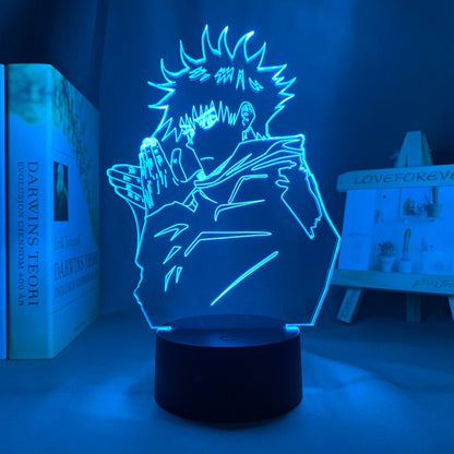 Megumi Fushiguro 3D LED Lamp