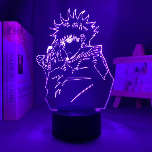 Megumi Fushiguro 3D LED Lamp
