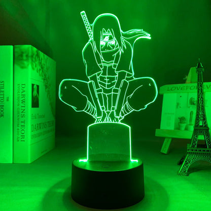 Itachi Uchiha 3D LED Lamp