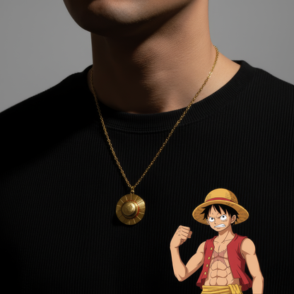 Straw Hat Necklace