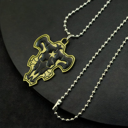 Black Clover Necklace
